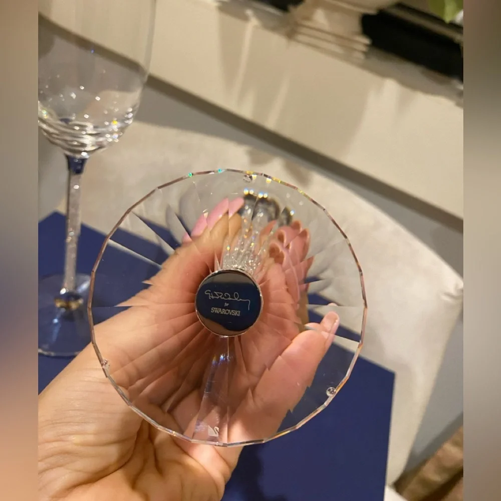 Swarovski Crystalline Toasting Flutes New with original box! 🥂🍾